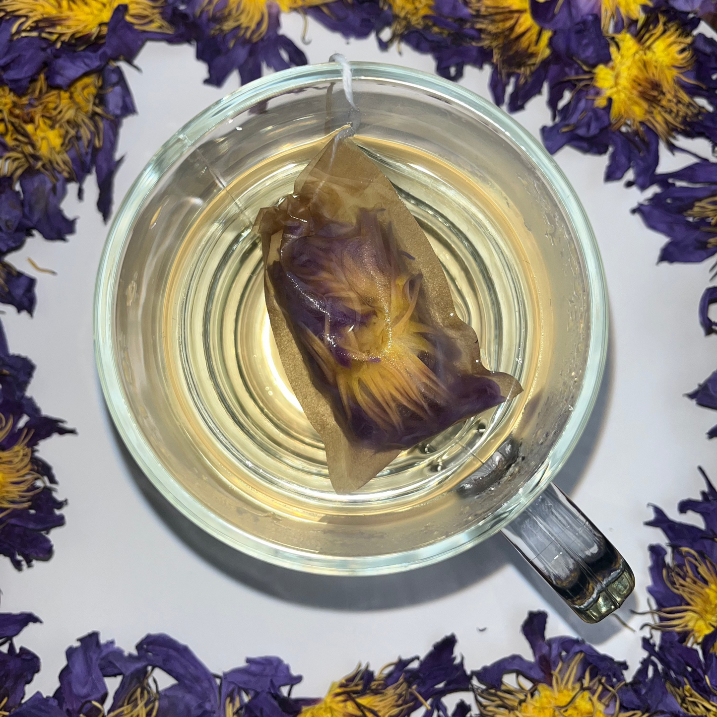 Decaffeinated Herbal Tea Bags - Blue Lotus | Chamomile Tea