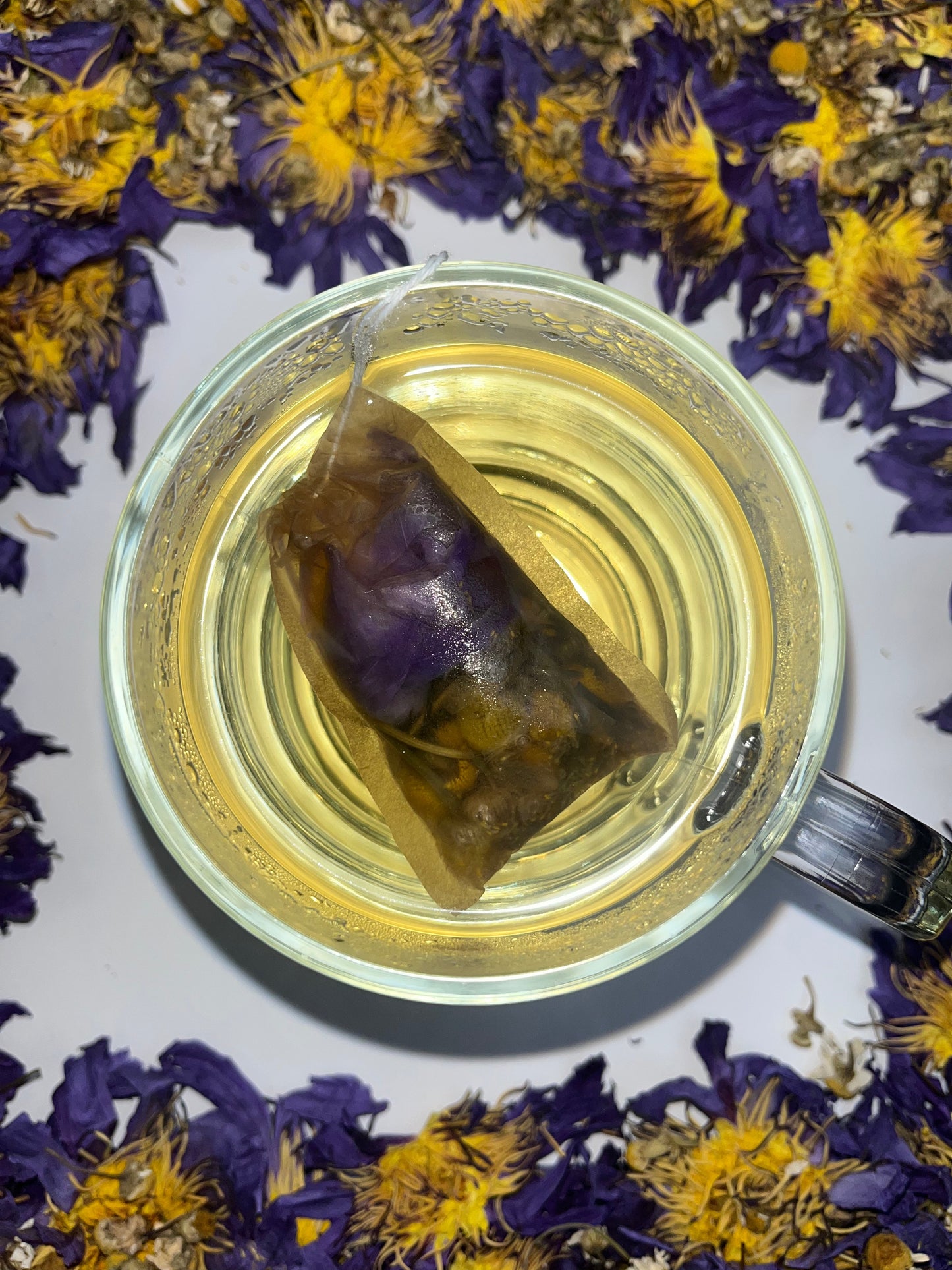 Decaffeinated Herbal Tea Bags - Blue Lotus | Chamomile Tea